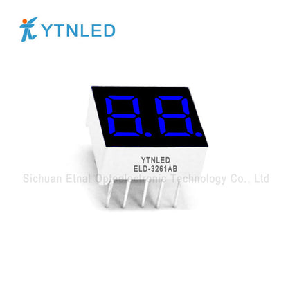 0.36inch Dual digit led display Common Cathode Anode Red Olivine Emerald Blue White color ELD-3261AS BS AG BG AGG BGG AB BB AW BW