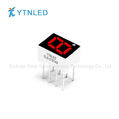 0.28inch Single digit led display Common Cathode Anode Red Olivine Emerald Blue White color ELS-2181AS BS AG BG AGG BGG AB BB AW BW