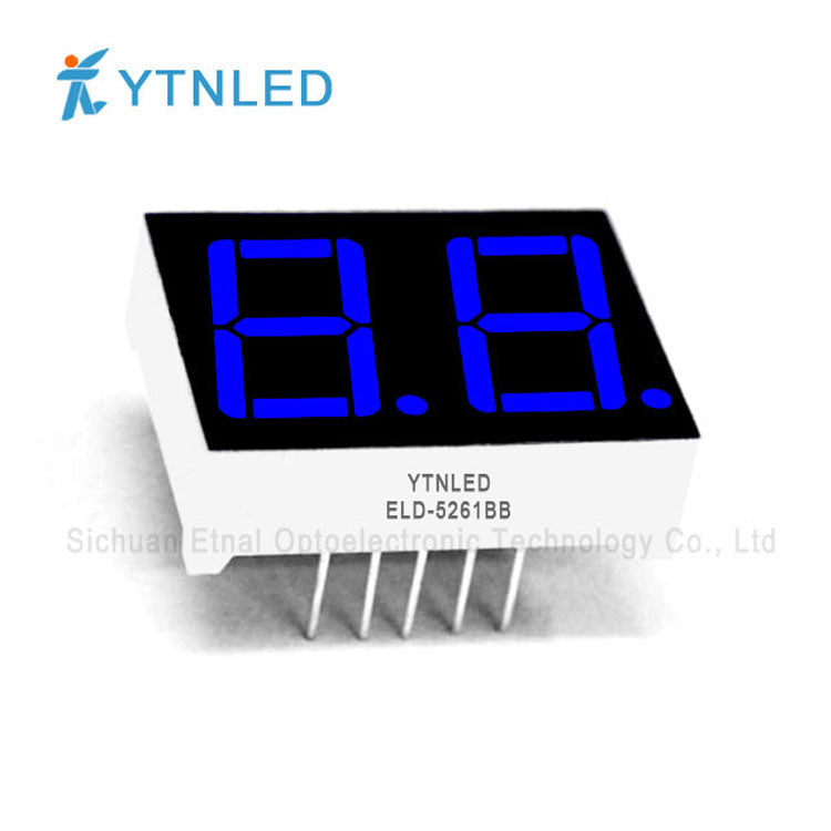 0.56inch Dual digit led display Common Cathode Anode Red Olivine